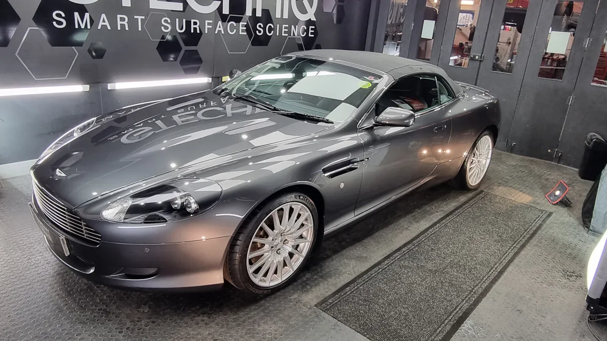 Clean ceramic coated car being properly maintained with correct washing technique in Kent