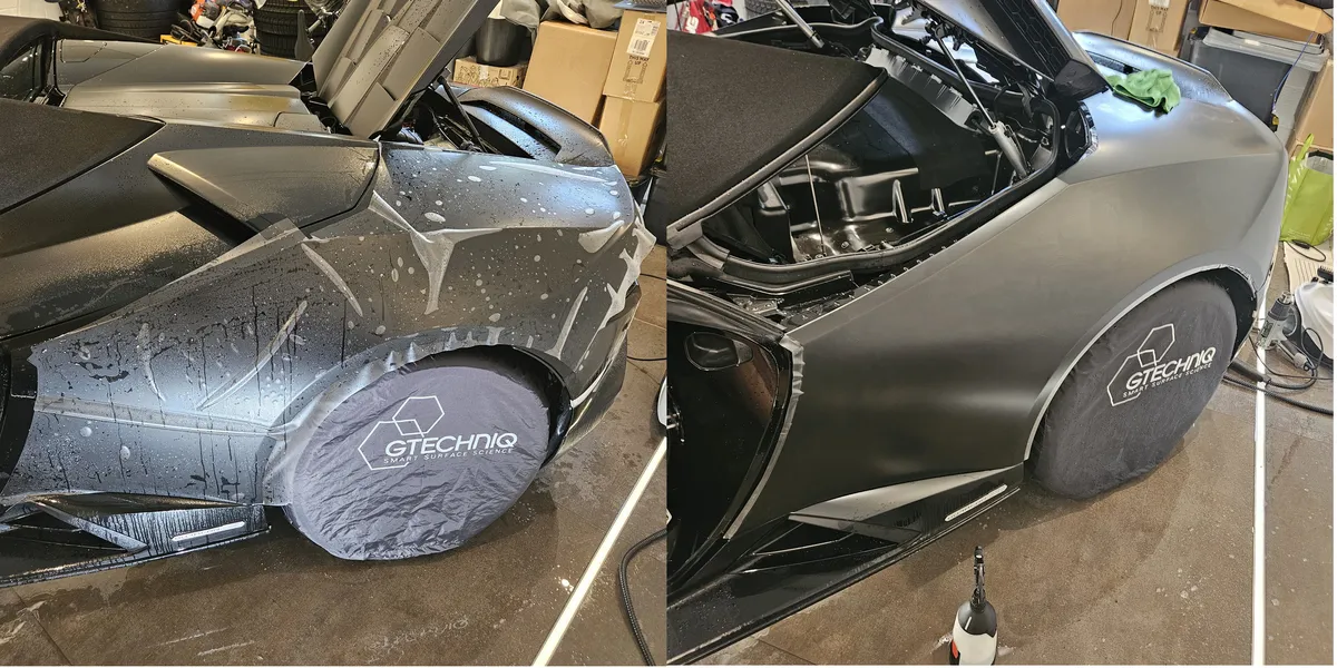 Paint protection film installation in Kent by ZMP Detail