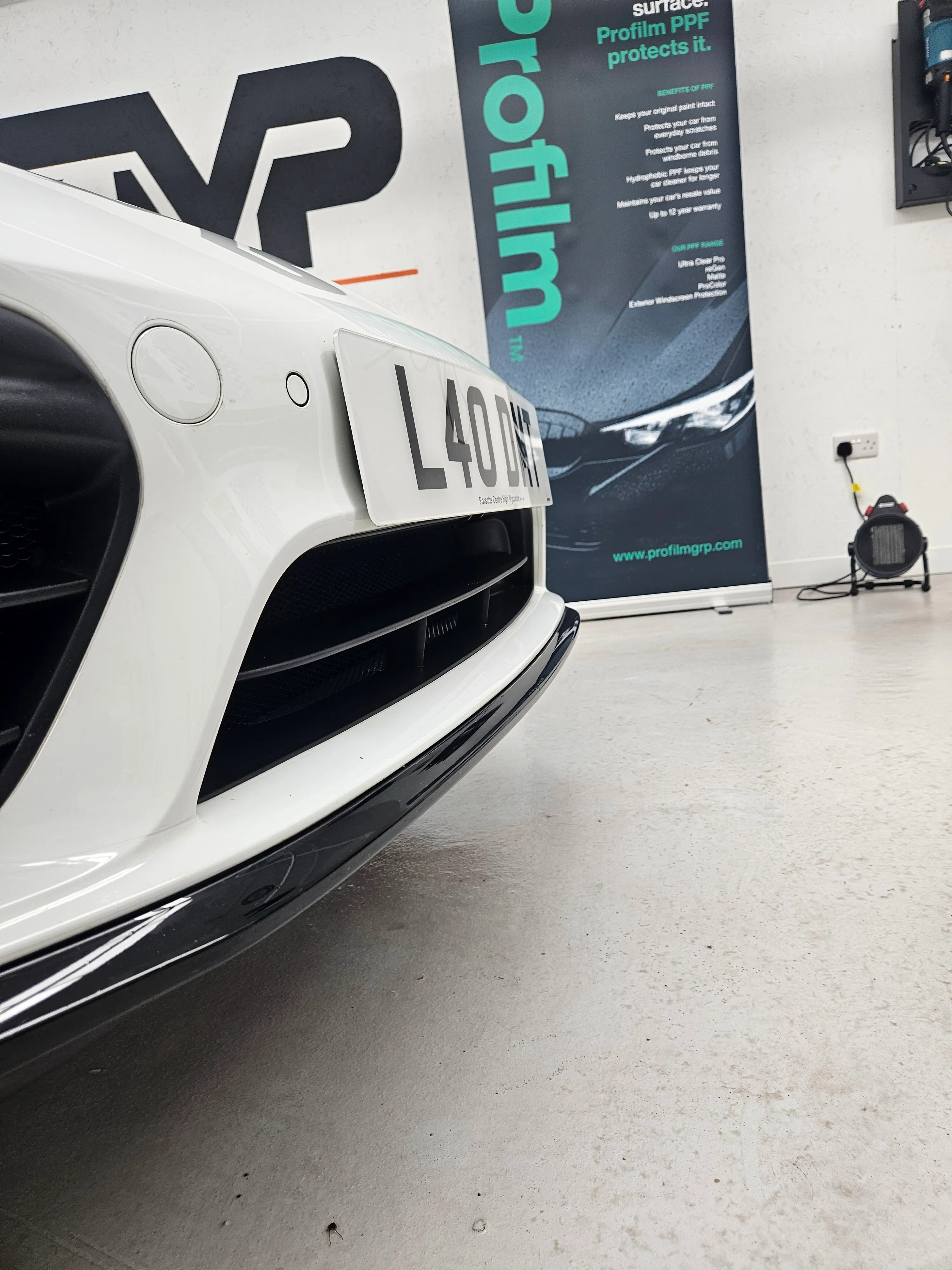 Professional PPF installation on a vehicle by ZMP Detail in Kent